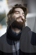 Portrait of a Man with Full Beard