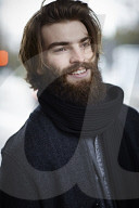 Portrait of a Man with Full Beard
