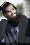 Portrait of a Man with Full Beard
