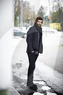 Portrait of a Man with Full Beard