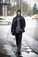 Portrait of a Man with Full Beard