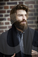 Portrait of a Man with Full Beard