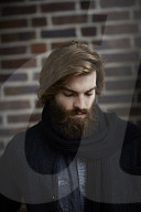 Portrait of a Man with Full Beard