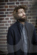 Portrait of a Man with Full Beard