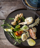 Tempura von saisonalen Marktgemüse, Vegetarian Tempura