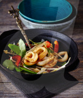 Gebratene Tintenfischringe, Fried Squid Rings