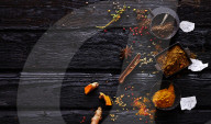Various Seasonings, Pepper Mix, Five Spice and Curry