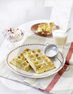 Mandelwaffeln, Almond Waffles