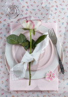 Table Decoration with Rose