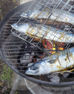 Summer Barbecue: Makrele Bombay, Grilled Mackerels 