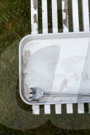 Summer Barbecue: Tray on a Bench