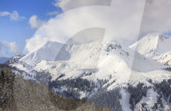 View from Fernpass west to the Südwiener Hütte