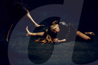 Woman and Girl dancing Ballet