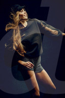 Young Woman dancing
