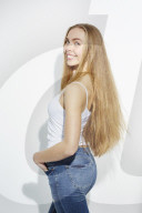 Young blonde Woman