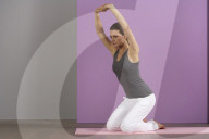 Young Woman practicing Yoga