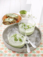 Kalte Gurkensuppe, Cold Cucumber Soup