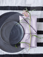 Selbstbestickte Serviette, Embroidered Napkin