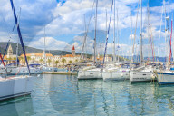 Yacht Harbor of Trogir, Croatia