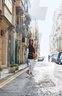 French Look: Smart casual dressed Woman 