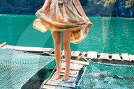Woman enjoying Holidays in Vietnam