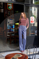 French Look: Smart casual dressed Woman 