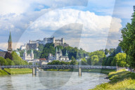 View upon Salzburg