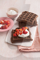 Schoko-Waffeln, Chocolate Waffles