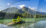 Lake Hintersee nearby Berchtesgaden