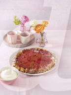 Rhabarber-Tarte-Tatin, Rhubarb Tarte Tatin