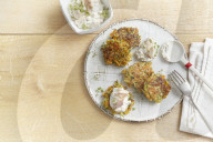 Zucchini-Möhren-Rösti, Zucchini Carrot Fritters
