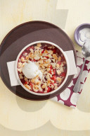Rhabarber-Crumble, Rhubarb Crumble