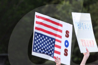 NEWS - Washington: Proteste gegen Trump vor dem Weissen Haus