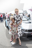 PEOPLE - Uma Thurman besucht mit den Kids das Fromula E Rennen in New York