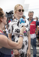 PEOPLE - Uma Thurman besucht mit den Kids das Fromula E Rennen in New York
