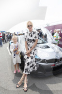 PEOPLE - Uma Thurman besucht mit den Kids das Fromula E Rennen in New York