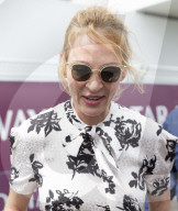 PEOPLE - Uma Thurman besucht mit den Kids das Fromula E Rennen in New York