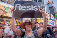 NEWS - USA: Demonstration gegen Trump in New York
