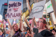 NEWS - USA: Demonstration gegen Trump in New York
