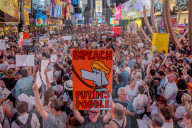 NEWS - USA: Demonstration gegen Trump in New York