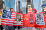 NEWS - USA: Demonstration gegen Trump in New York