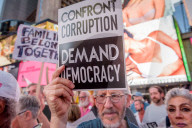 NEWS - USA: Demonstration gegen Trump in New York