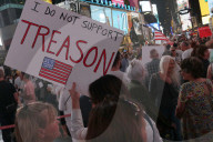 NEWS - USA: Demonstration gegen Trump in New York