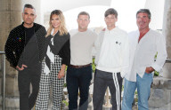 PEOPLE - Ayda Field und Robbie Williams bei 'The X Factor' in London