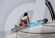 PEOPLE - Nicole Scherzinger und Grigor Dimitrov turteln auf einer Jacht vor St.Tropez
