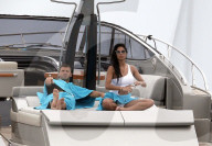 PEOPLE - Nicole Scherzinger und Grigor Dimitrov turteln auf einer Jacht vor St.Tropez