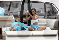PEOPLE - Nicole Scherzinger und Grigor Dimitrov turteln auf einer Jacht vor St.Tropez