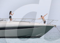 PEOPLE - Nicole Scherzinger und Grigor Dimitrov turteln auf einer Jacht vor St.Tropez