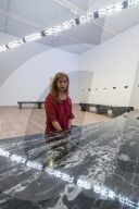 London, ''Tate Modern'', art artist, American, ''ARTIST ROOMS: Jenny Holzer'', ''Jenny Holzer'', text, installation, artwork, painting, Southwark