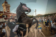 FEATURE - Wilder Ritt durch's Dorf am Jaleo-Festival in Sant Jaume
